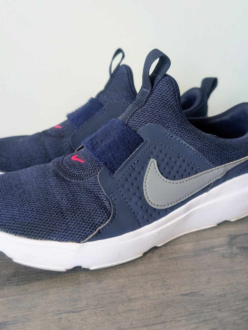 Nike AD Comfort Midnight Navy Low Top Slip-On Sz 8